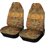 Thanksgiving Car Seat Covers (Set of Two) (Personalized)