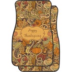 Thanksgiving Car Floor Mats (Front Seat) (Personalized)