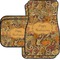 Thanksgiving Car Floor Mats Set - 2 Front & 2 Back (Personalized)