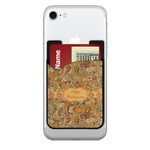 Thanksgiving 2-in-1 Cell Phone Credit Card Holder & Screen Cleaner (Personalized)