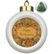Thanksgiving Ceramic Ball Ornament - Christmas Tree