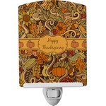 Thanksgiving Ceramic Night Light (Personalized)