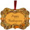 Thanksgiving Christmas Ornament (Front View)