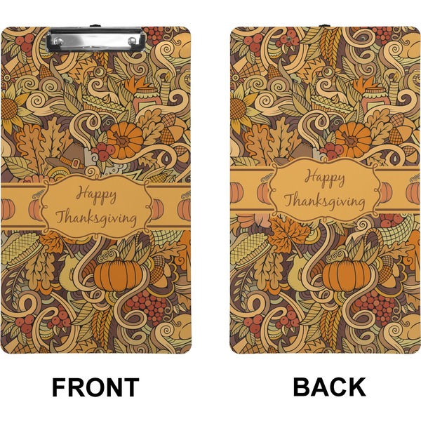 Thanksgiving Clipboard (Legal) (Front + Back)