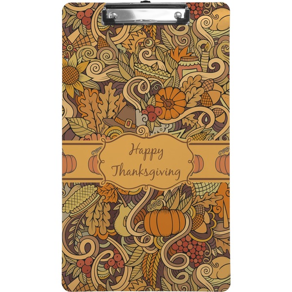Custom Thanksgiving Clipboard (Legal Size) (Personalized)