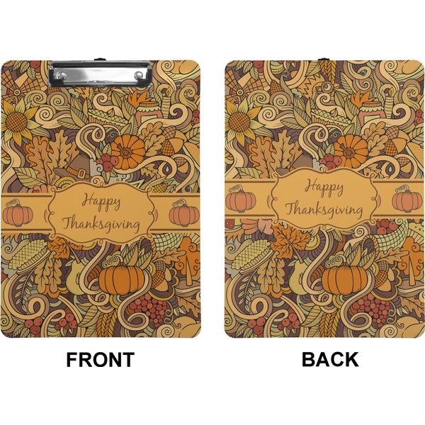 Thanksgiving Clipboard (Letter) (Front + Back)