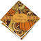 Thanksgiving Cloth Napkins - Personalized Lunch (Folded Four Corners)