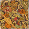 Thanksgiving Cloth Napkins - Personalized Lunch (Single Full Open)