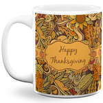 Thanksgiving 11 Oz Coffee Mug - White