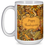 Thanksgiving 15 Oz Coffee Mug - White