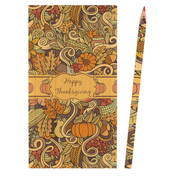 Thanksgiving Colored Pencils - Front View