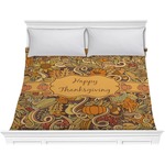 Thanksgiving Comforter - King (Personalized)