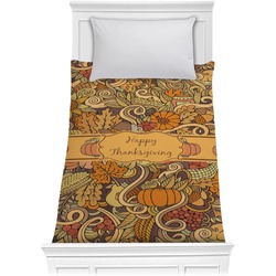 Thanksgiving Comforter - Twin (Personalized)