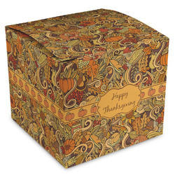 Thanksgiving Cube Favor Gift Boxes