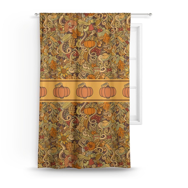 Custom Thanksgiving Curtain - 50"x84" Panel