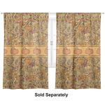 Thanksgiving Curtains - 20"x63" Panels - Lined (2 Panels Per Set)