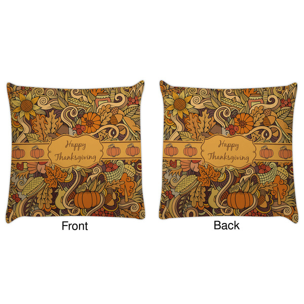 Thanksgiving Decorative Pillow Case - Approval