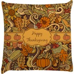 Thanksgiving Decorative Pillow Case (Personalized)