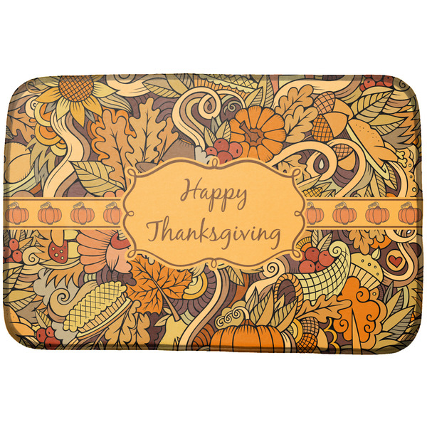 Custom Thanksgiving Dish Drying Mat
