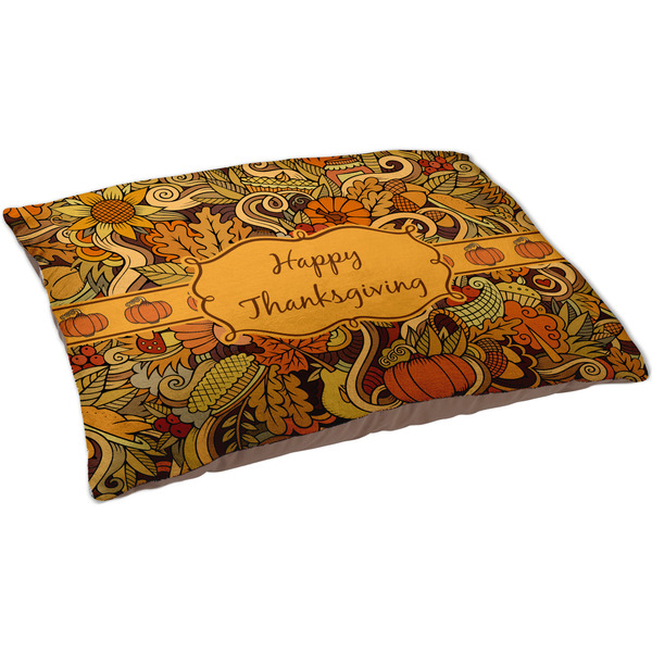Thanksgiving Dog Bed - Large
