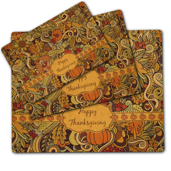 Thanksgiving Dog Food Mat - MAIN (sm, med, lrg)