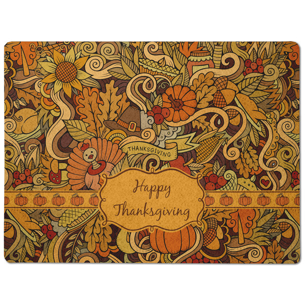 Thanksgiving Dog Food Mat - Medium without bowls