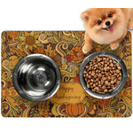 Thanksgiving Dog Food Mat - Small