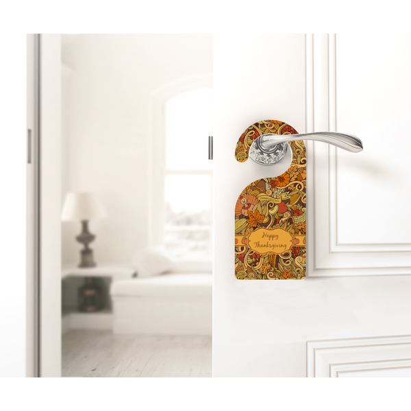 Thanksgiving Door Hanger - LIFESTYLE