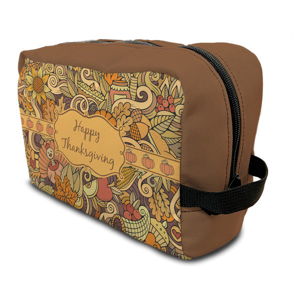 Custom Thanksgiving Toiletry Bag / Dopp Kit