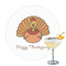 Thanksgiving Drink Topper - Large - Single with Drink