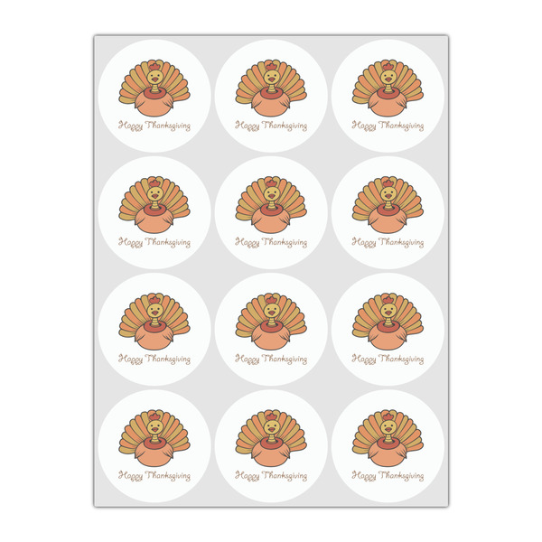 Thanksgiving Drink Topper - Small - Set of 12