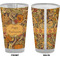 Thanksgiving Pint Glass - Full Color - Front & Back Views