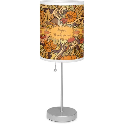Thanksgiving 7" Drum Lamp with Shade (Personalized)