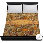 Thanksgiving Duvet Cover - Full / Queen (Personalized)