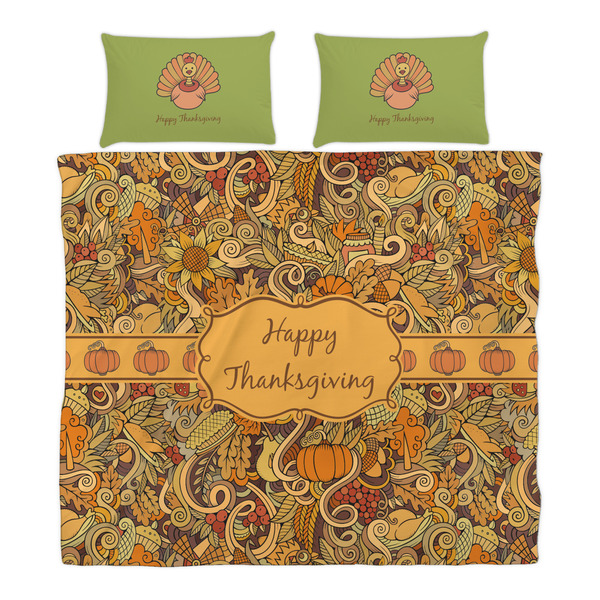 Thanksgiving Duvet Cover Set - King - Alt Approval