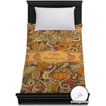 Thanksgiving Duvet Cover - Twin (Personalized)