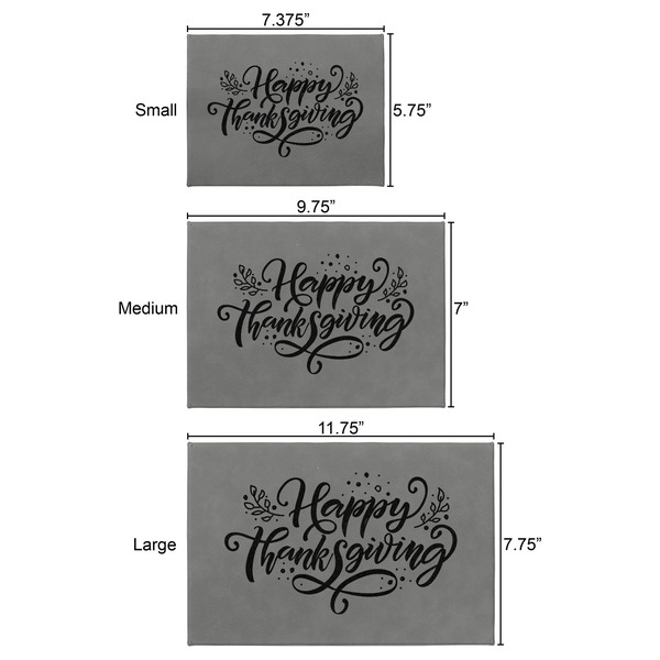 Thanksgiving Engraved Gift Boxes - All 3 Sizes