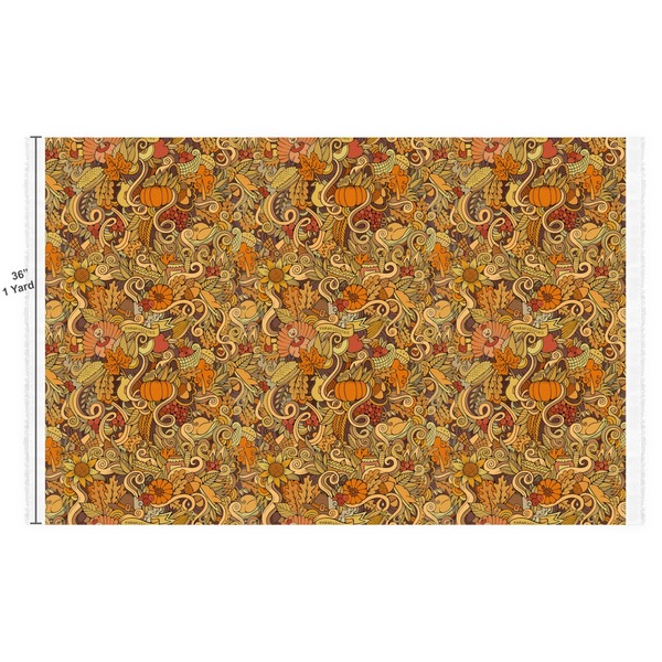 Thanksgiving Fabric Full Yard