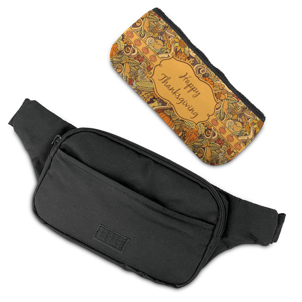 Thanksgiving Fanny Packs - FLAT (flap off)