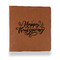 Thanksgiving Leather Binder - 1" - Rawhide - Front View