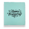 Thanksgiving Leather Binder - 1" - Teal