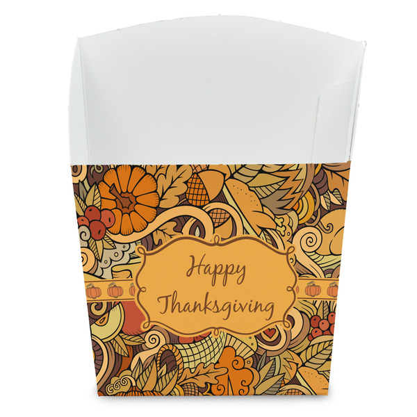 Custom Thanksgiving French Fry Favor Boxes