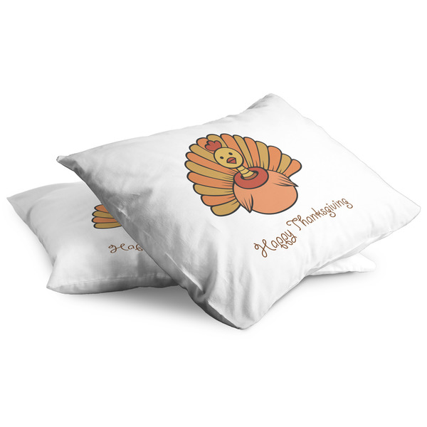 Thanksgiving Full Pillow Case - TWO (partial print)