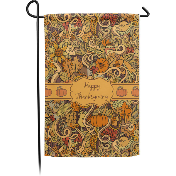 Custom Thanksgiving Small Garden Flag - Single Sided