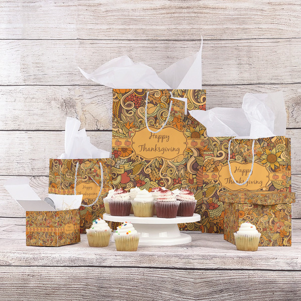 Thanksgiving Gift Bags - In Context