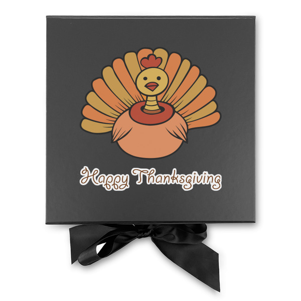Thanksgiving Gift Boxes with Magnetic Lid - Black - Approval