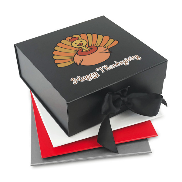 Custom Thanksgiving Gift Box with Magnetic Lid