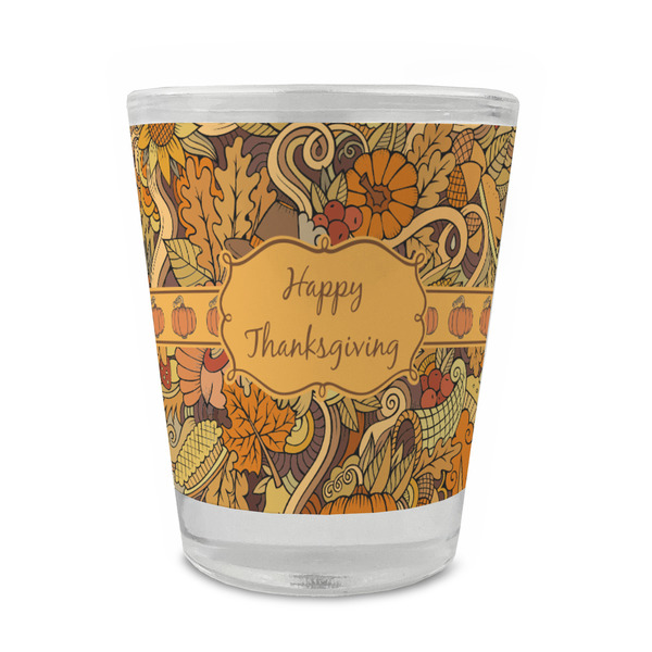Thanksgiving Glass Shot Glass - Standard - FRONT