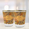 Thanksgiving Glass Shot Glass - with gold rim - LIFESTYLE
