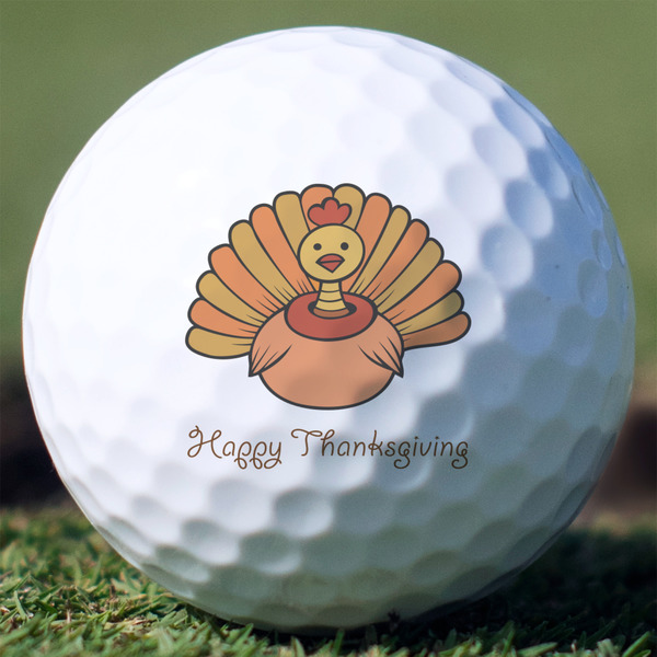 Custom Thanksgiving Golf Balls - Titleist Pro V1 - Set of 3